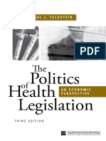 Feldstein-The Politics of Health Legislation An Economic 2006)