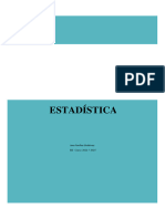 ESTADÍSTICA