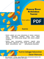 Konsep Dasar Kebutuhan Nutrisi PDF