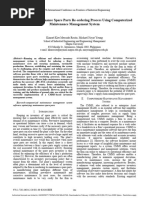 Optimizing Maintenance Spare Parts Re-Ordering Process Using Computerized Maintenance Management System