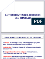 Antecedentes Del Derecho Del Trabajo