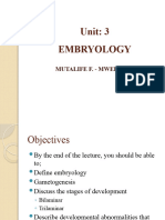 Embryology