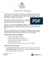 Comunicado À Imprensa: República de Angola