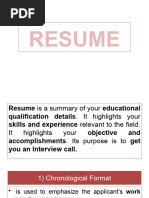 Resume