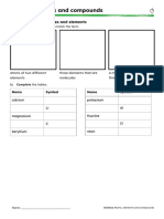 Atoms Elements and Compounds H3hasv Worksheet PDF