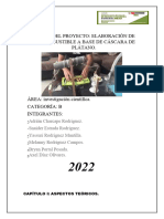 ELABORACIÓN DE BIOCOMBUSTIBLE A BASE DE CÁSCARA DE PLÁTANO. Tercer Año de Secundaria