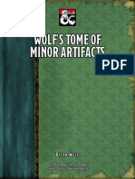 DMsGuild-Wolfs Tome of Minor Artifacts