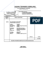 Invoice PT Kasana Teknindo Gemilang