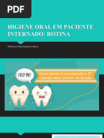 Higiene Oral em Paciente Internado