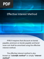 Effective Interest Method