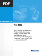 PCI-7032 User Manual Ed.1