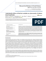 Analysing The Effects of FinTech Variables On Cybersecurity Evidence Form Iraqi Banks