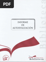 Auto Informe de Evaluación de Biblioteca