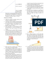 Physics Problem Set