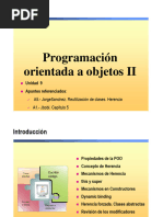 U09. - Programacion Orientada A Objetos II Ver3