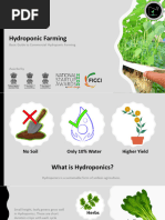 Hydrophonic Farming 