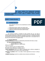 Module 4 - Facilitating Learner-Centered Teaching