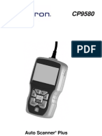 Actron Auto Scanner Plus CP9580 Spanish User Manual