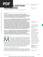 Metabolic and Toxic Myelopathies.12