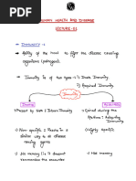 64a957adee30870018a3998d - ## - Human Health and Diseases Handwritten Notes (Of Lecture 01)