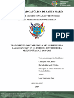 Universidad Católica de Santa María: Facultad de Ciencias Contables Y Financieras Escuela Profesional de Contabilidad