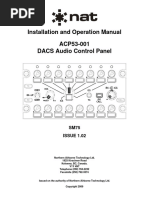 Installation and Operation Manua ACP53-001