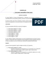 Bases GETNE I Concurso de Dibujo 2021