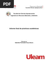 Informe Pasantã - As Estudiantiles