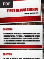 Tipos de Isolamento