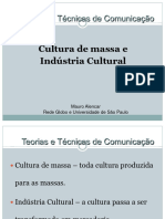 3 Cultura Massa e Indc3bastria Cultural