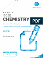 Carbon Dioxide - Methane As Greenhouse Gases 1 QP PDF