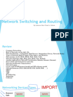 Network Switching and Routing