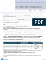 Formato de Autocertificacion Personas Fisicas - 23032023