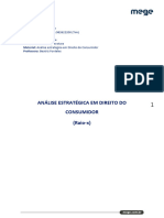 Análise Estratégica em Direito Do Consumidor (Raio-X)