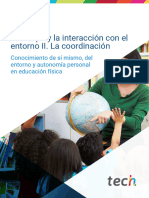 Magisterio en Educación Infantil I El Cuerpo y La Interacción Con El Entorno II. La Coordinación