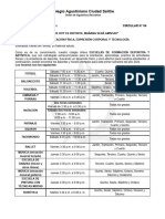 Circular 04 Formacion Deportiva y Artisticas