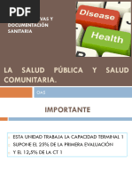 Ud1. La Salud Pública y Salud Comunitaria - Kaylin