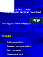 4 - Pedagogia Pastoral - Liderança Com Enfoque No Ensino