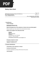 SDS - Basf - Sokalan Pa 25 CL FR