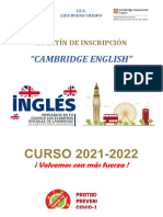 Dossier Clases Extraescolares de Inglés