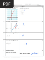 Coordinate Geometry Year 10