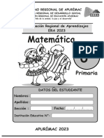 PRUEBA ERA 6to. PRIMARIA MATEMÁTICA