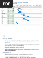 Gantt Chart Y