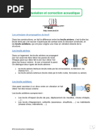 Isolation Et Correction Acoustique HTM 2