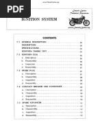 Honda CB750 Four CB 750 SOHC Maintenance Service Repair Manual Part 3