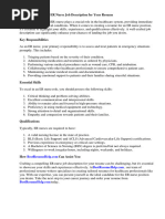 Er Nurse Job Description For Resume