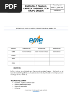 Protocolo de Covid-19, Limpieza y Desinfeccion Trans Eme Bus