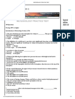 Meteorology Practice Test