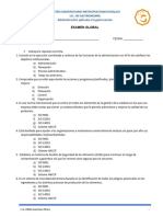 Examen Administracion Global