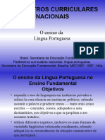 Parametros Curriculares Nacionais: O Ensino Da Língua Portuguesa